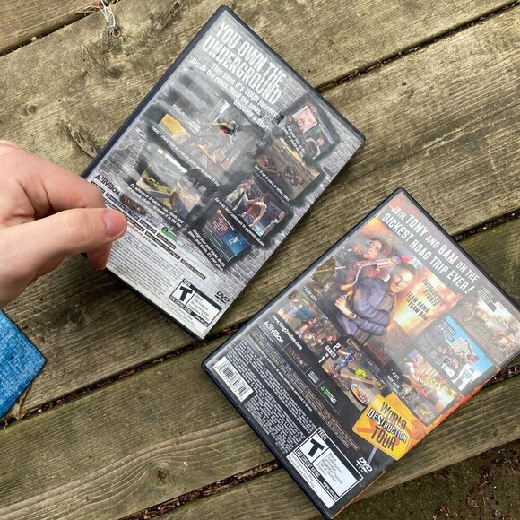 Lot of 2 Sony PlayStation 2 Games Tony Hawks Underground PS2 - Picture 3 of 7